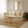 Mesa de Centro Rumania | Diseño Artesanal en Madera Natural