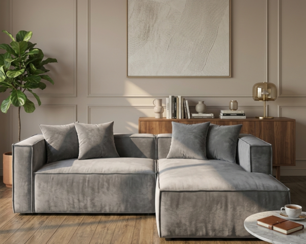 Sofá Isidora 2.50m | Confort Extra Profundo y Espuma de Alta Densidad 30