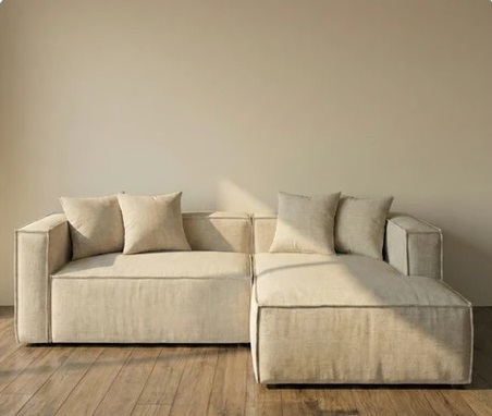 Sofá Isidora 2.50m | Confort Extra Profundo y Espuma de Alta Densidad 30