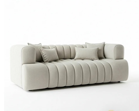 Sofá Bombo 2.00m | Diseño Envolvente y Confort Premium Densidad 30